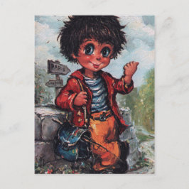 Petit Poulbot stop Vykort