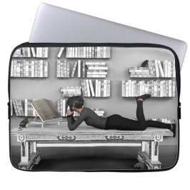 Petit råtta de litterthèque (bokmask) laptop fodral