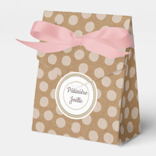 Petite boîte de pâtisserie Small Pastry Box- Kraft Presentaskar