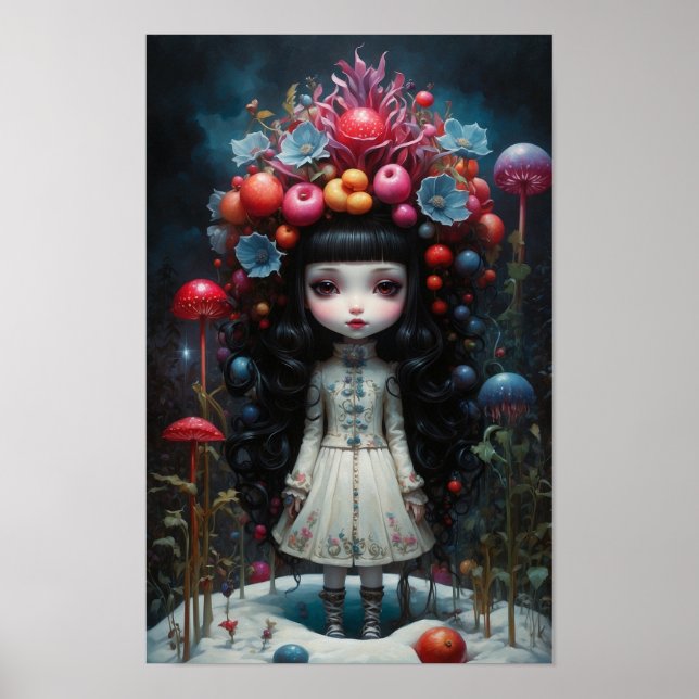 Petite fille dans la neige poster (Framsidan)