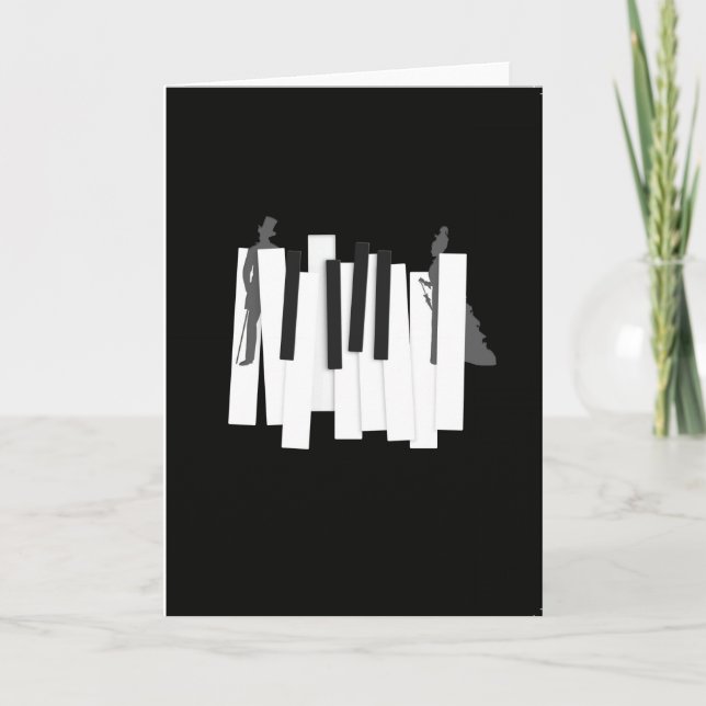 Petite Messe Solennelle (svart) Kort (Framsida)