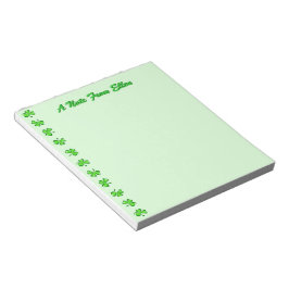 Petite Shamrocks Anteckningsblock