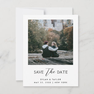 Petite Simple Modern Mixed Font Framework 2-Photo Spara Datumet