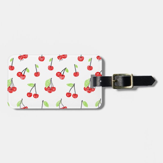 Petites cerises bagagebricka (Horisontell Framsida)