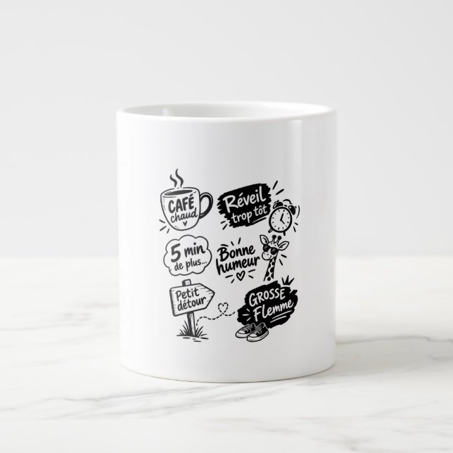 Petits Riens Jumbo Mugg (Framsidan)