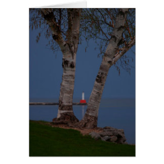 Petoskey Lighthouse Hälsningskort