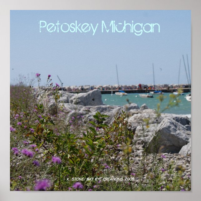 Petoskey Michigan Poster (Framsidan)