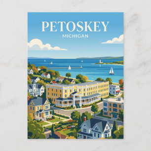 Petoskey Michigan Vykort