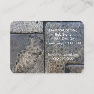 Petoskey Stone Design Visitkort