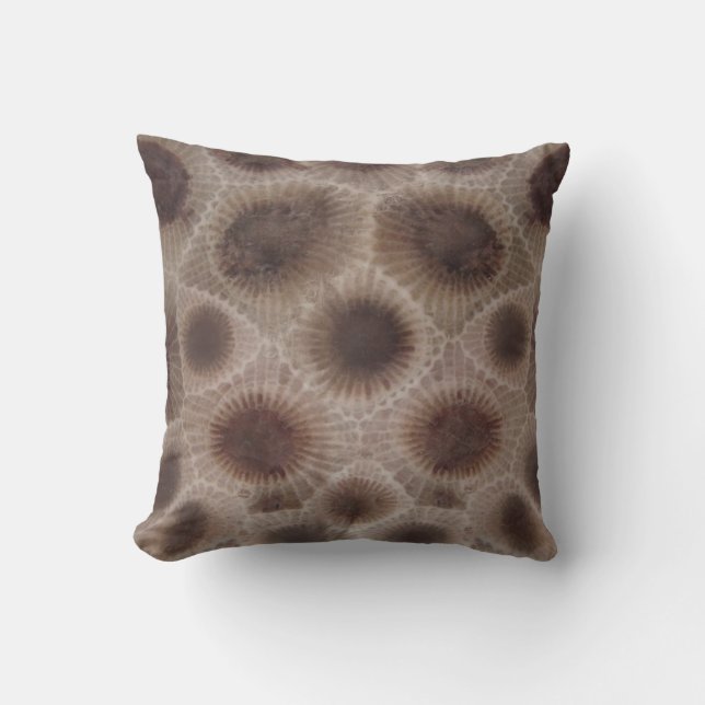 Petoskey Stone Kudde (Framsida)