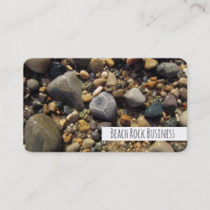Petoskey Stone, Sjö Michigan Colorful Beach Sten Visitkort