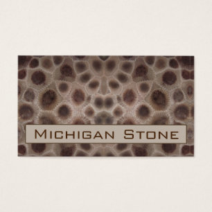 Petoskey Stone Visitkort