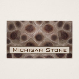 Petoskey Stone Visitkort