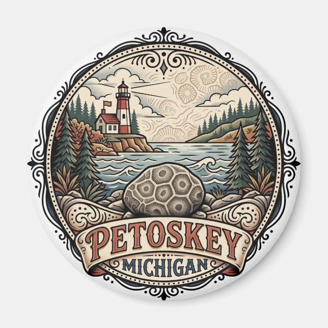 Petoskey USA Magnet (Framsidan)