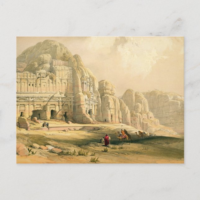 Petra, 8 mars 1839, plate 96 from Volume III of Vykort (Framsida)