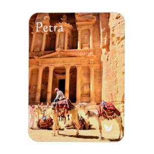 Petra - Finansministeriet och kameler - kylskåp Magnet