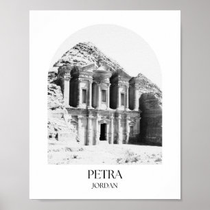 Petra Jordan Arch Photo Print Poster