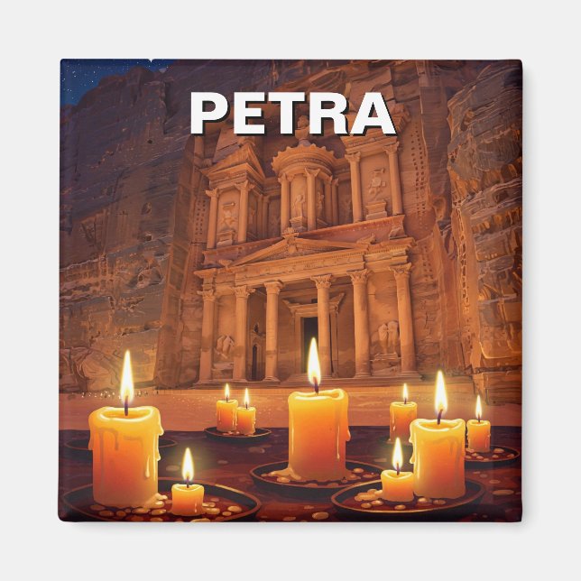 Petra Jordan Candles Night Magnet (Framsidan)