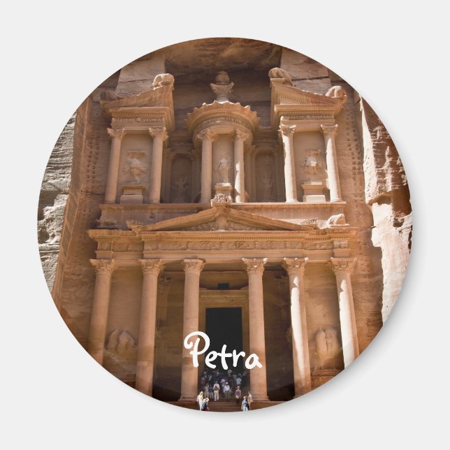 Petra - Jordan Magnet (Framsidan)