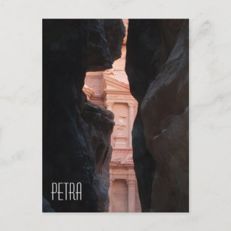 Petra Jordan Postcard Vykort