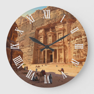 Petra Jordan Resor Stor Klocka