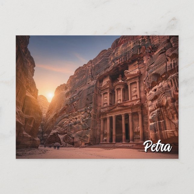 Petra Jordan Resor Vykort (Framsida)
