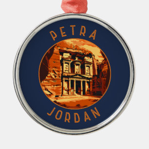 Petra Jordan Retro Distress Circle Julgransprydnad Metall