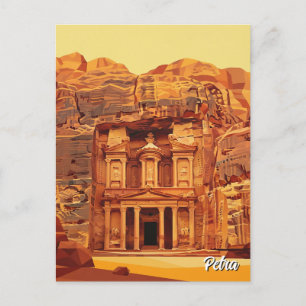 Petra Jordan Travel Vykort