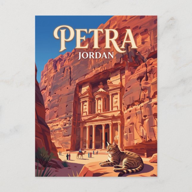 Petra Jordan Vykort (Framsida)