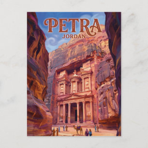 Petra Jordan Vykort