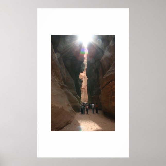 Petra, Jordanien 2006 Poster (Framsidan)
