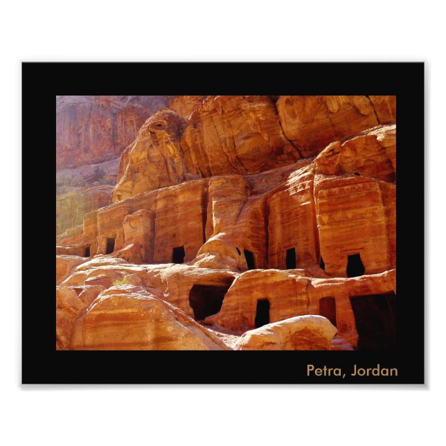 Petra, Jordanien Fototryck (Framsidan)