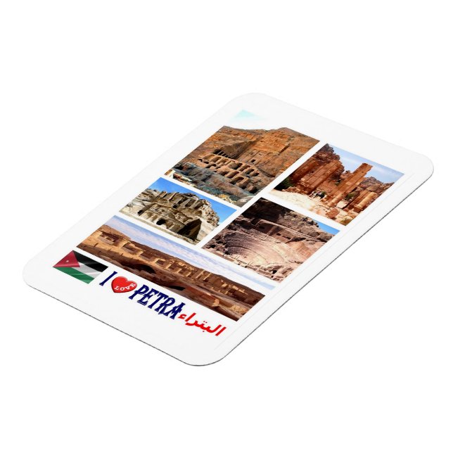 Petra - Jordanien - I Kärlek - Magnet (Vänstra Sidan)