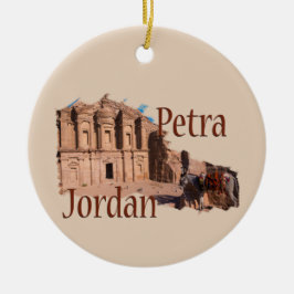 Petra, Jordanien: Klostret Julgransprydnad Keramik