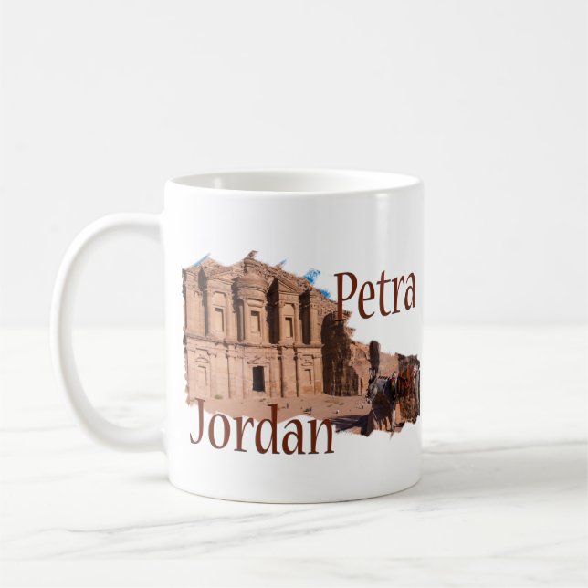 Petra, Jordanien: Klostret Kaffemugg (Vänster)