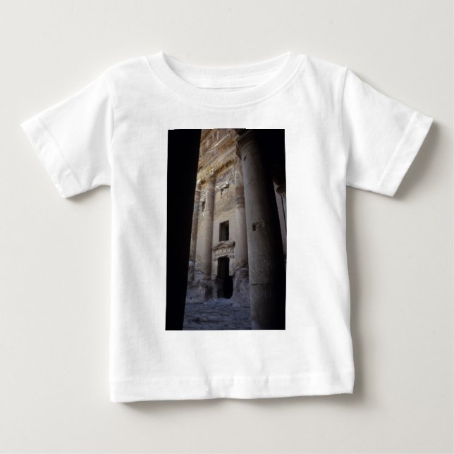 Petra, Jordanien. T-shirt (Framsida)