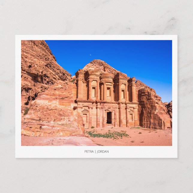 Petra-klostret i Jordanien, Mellan östern Helg Vykort (Framsida)