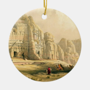 Petra mars 8th 1839, pläterar 96 från volym III Julgransprydnad Keramik