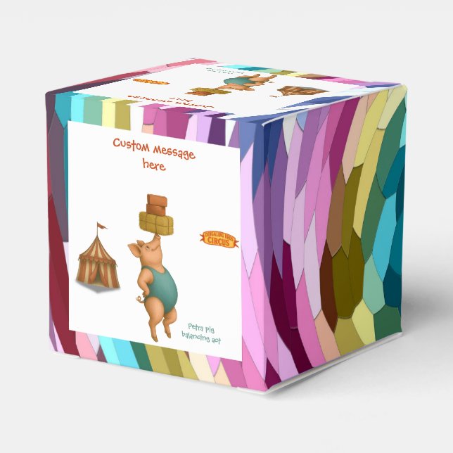 Petra pig balancing act presentaskar (Baksidan Sidan)