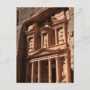 petra reasury khazneh vykort