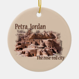 Petra: Ro Red City Julgransprydnad Keramik