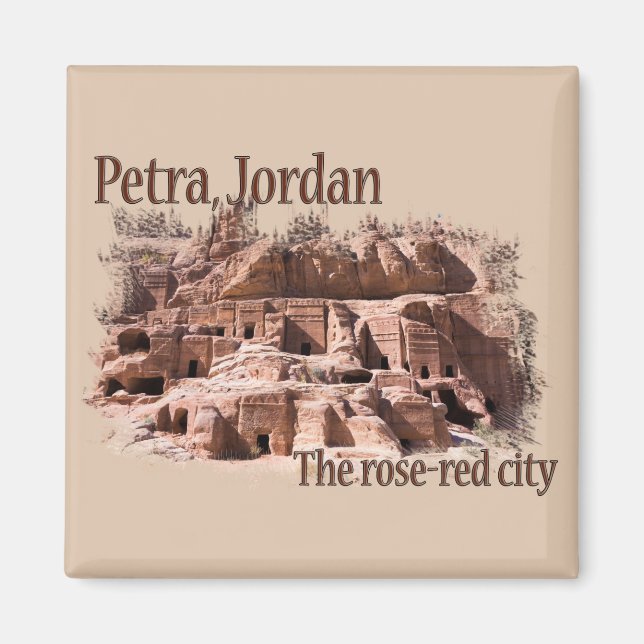 Petra: Ro Red City Magnet (Framsidan)
