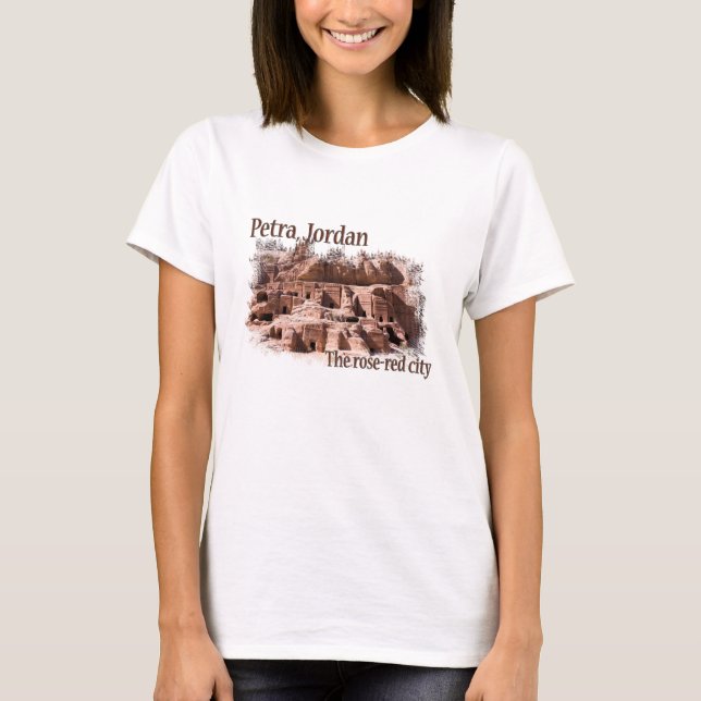 Petra: Ro Red City T Shirt (Framsida)