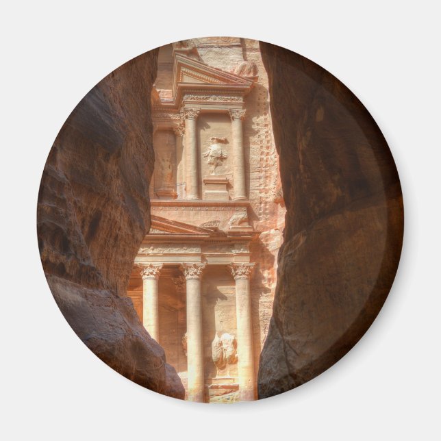 Petra Treasury Revealed Magnet (Framsidan)