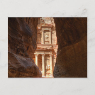 Petra Treasury Revealed Vykort