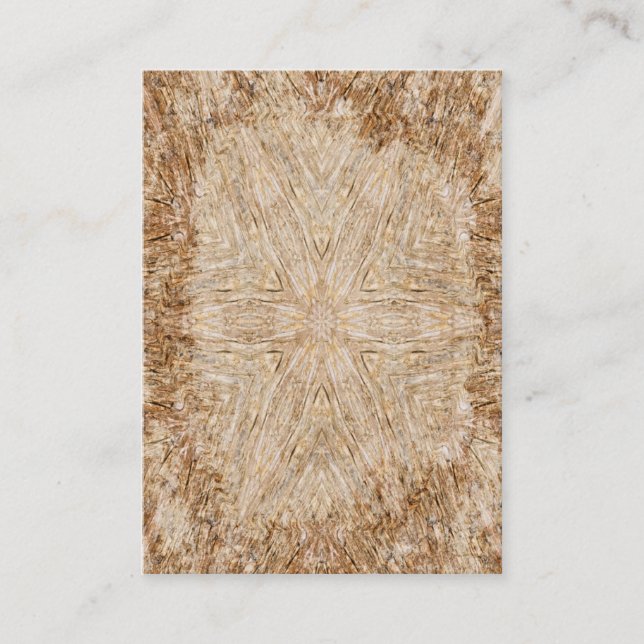 Petricerat virke mandala visitkort (Framsida)
