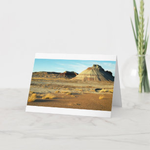 Petrified Forest Desert Arizona Ligcape Photo Kort