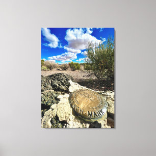 Petrified Forest Mark Canvastryck