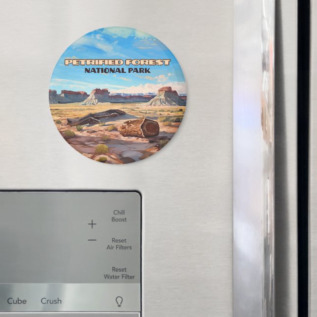 Petrified Forest National Park Arizona Desert Magnet (In Situ (Fridge))