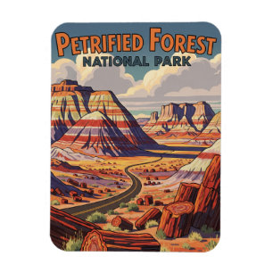 Petrified Forest National Park Landcape Magnet